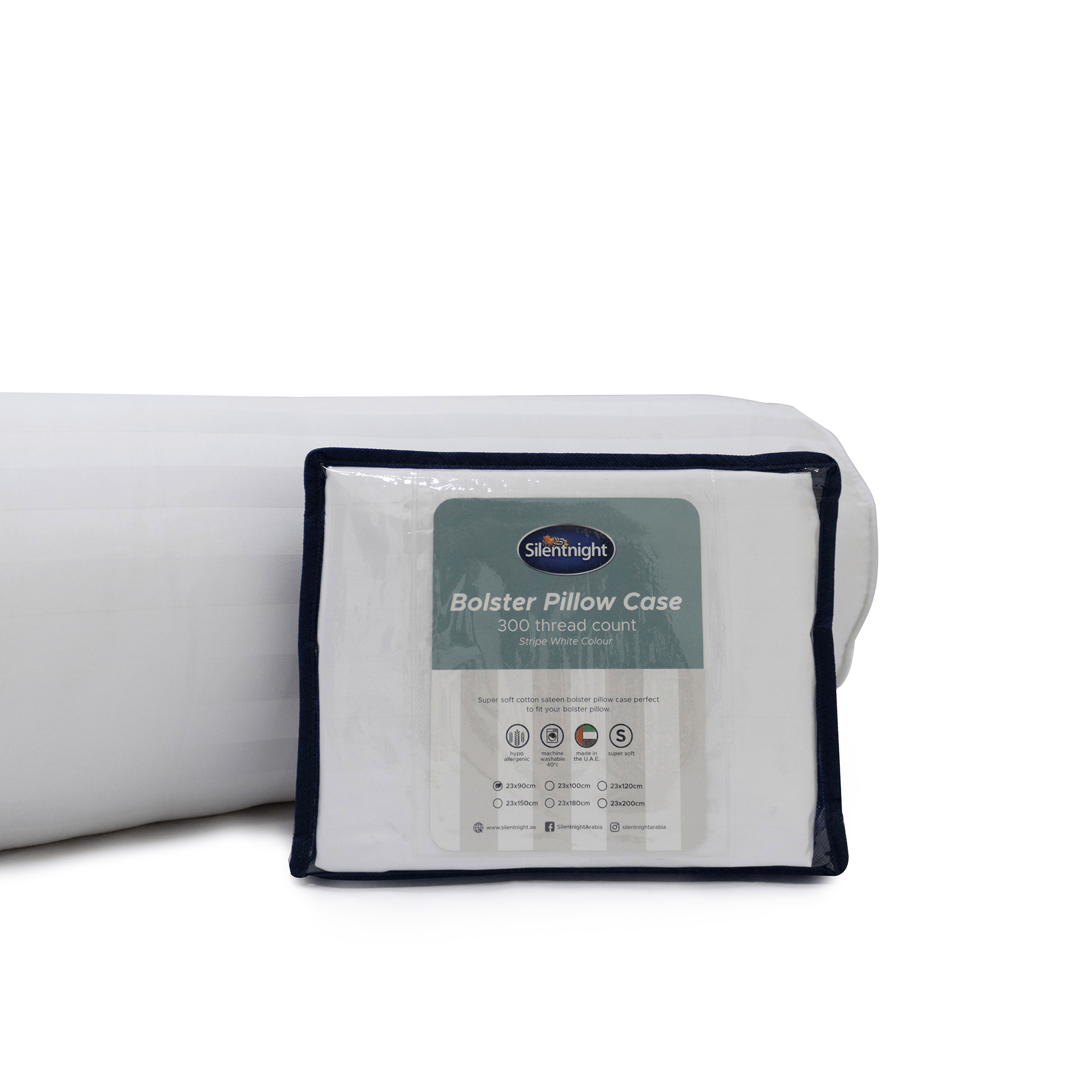 Luxury Bolster Pillow Case
