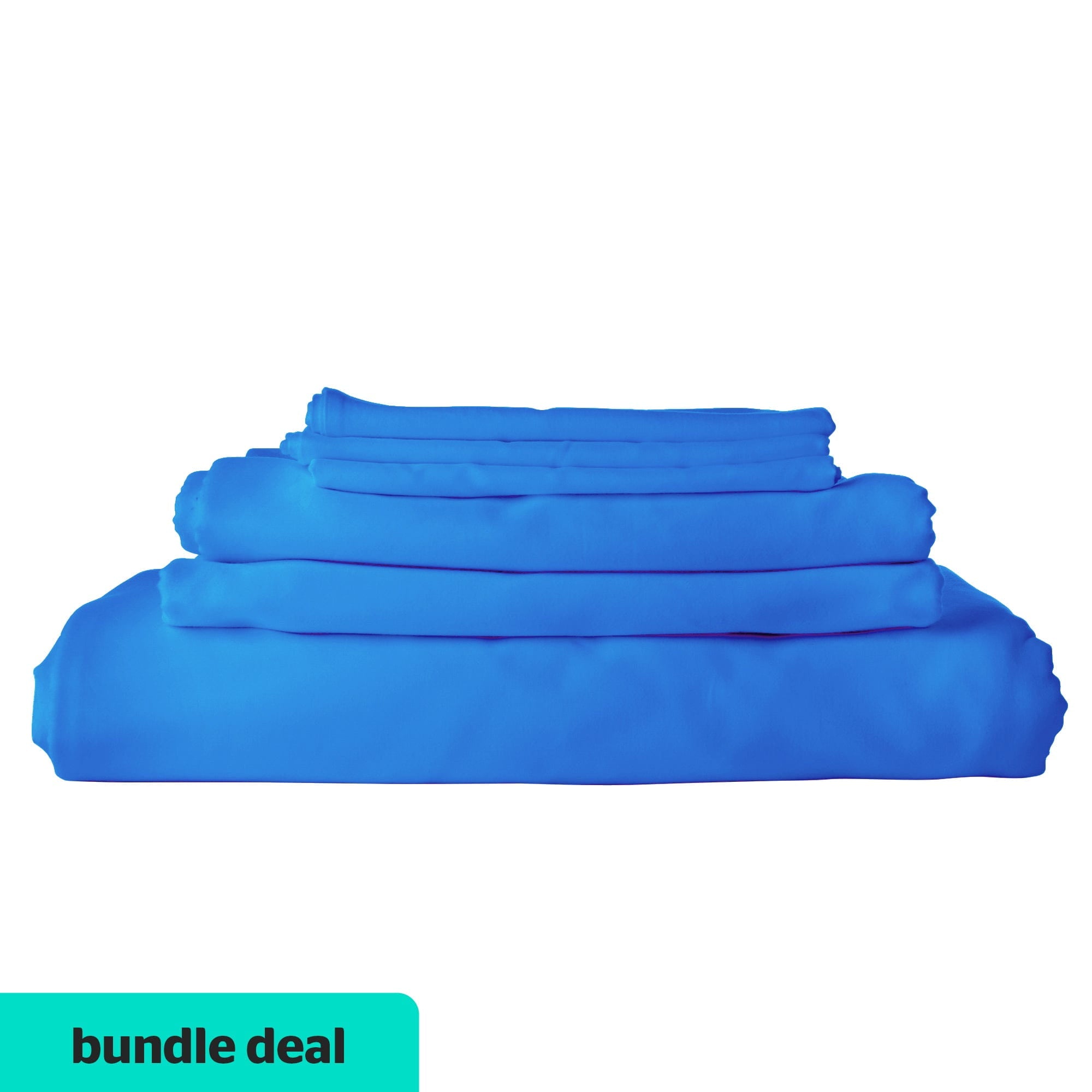 Essential Cotton Sateen Coloured Bed Linen Value Set