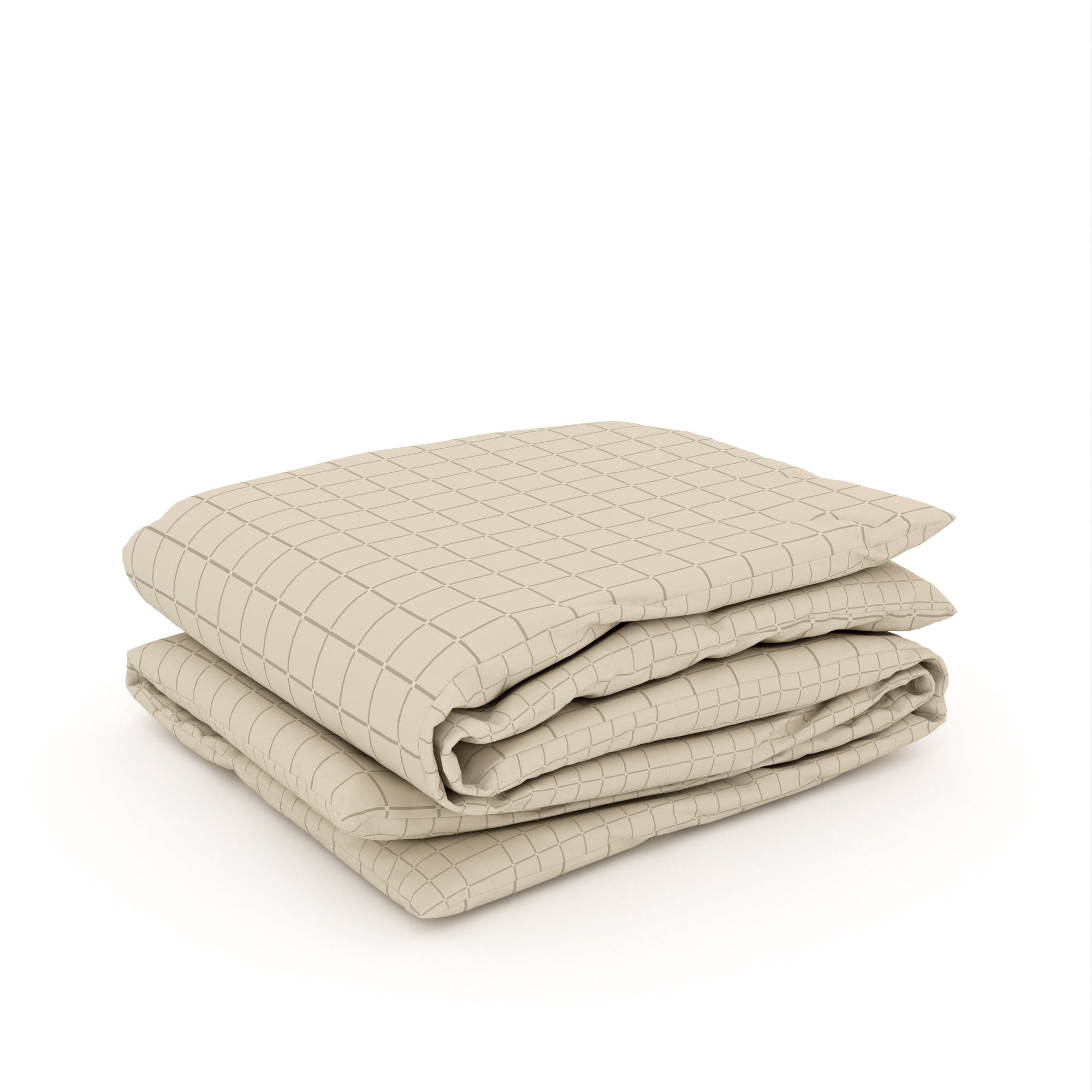 Printed Duvet Cover 3 Piece Set - Cotton