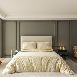 Printed Duvet Cover 3 Piece Set - Cotton
