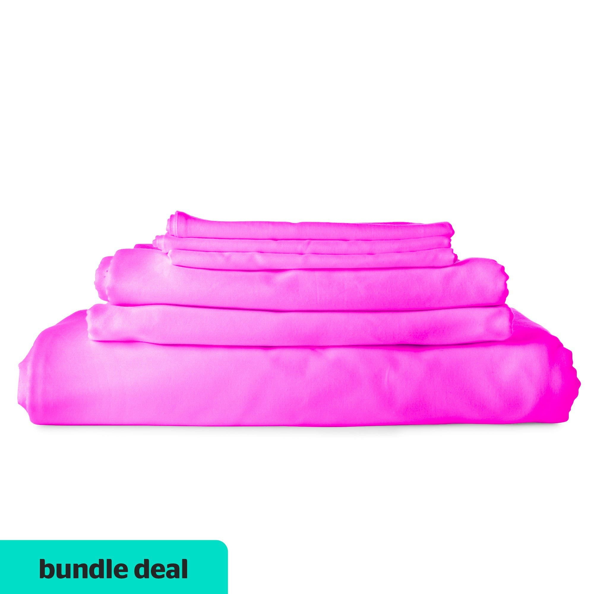 Essential Cotton Sateen Coloured Bed Linen Value Set