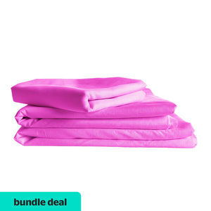 Essential Fitted Sheet + Standard Pillow Case Value Set
