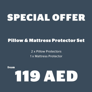 Mattress Protector & Pillow Protector Set