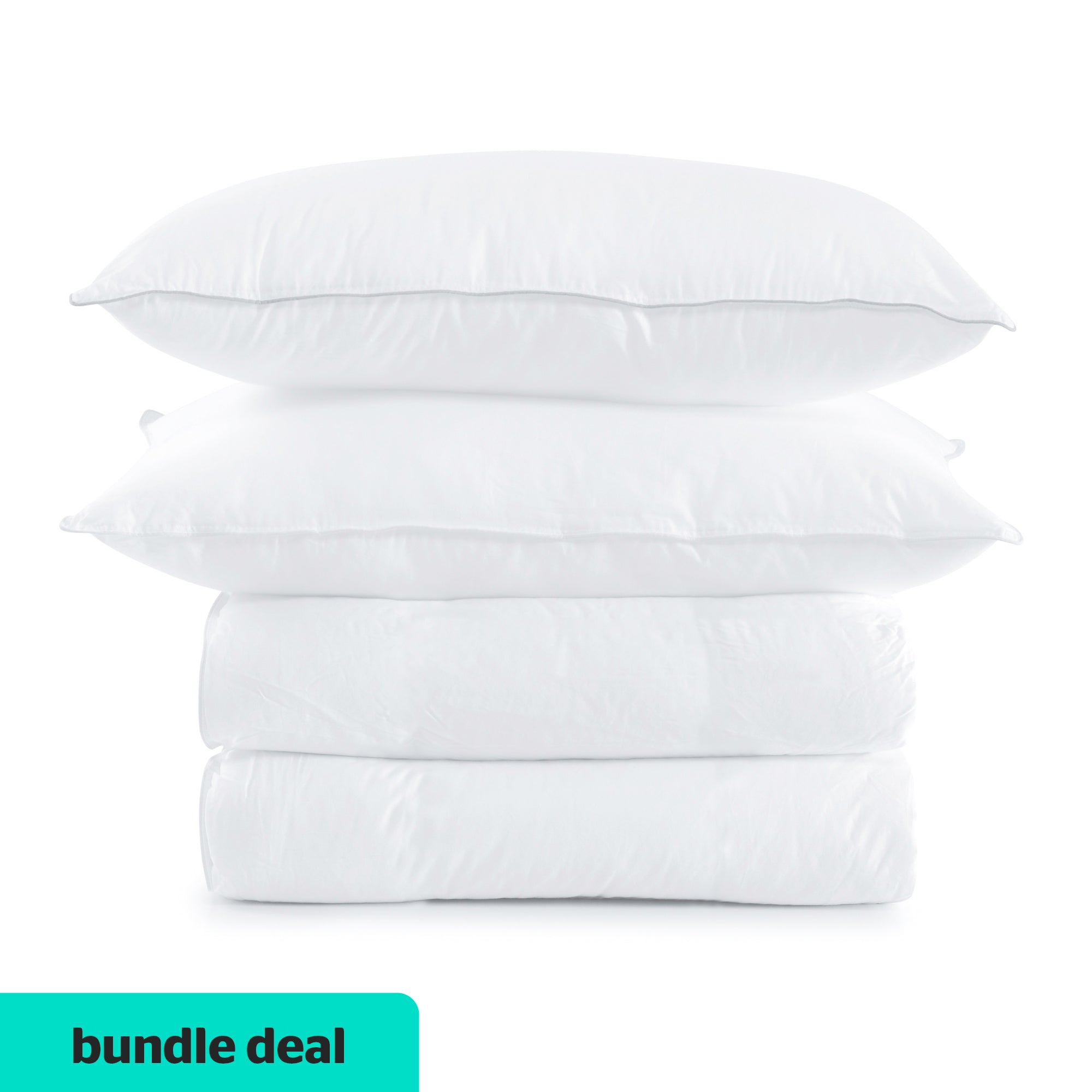 Essential Summer Duvet + Hollow Fibre Pillow Value Set