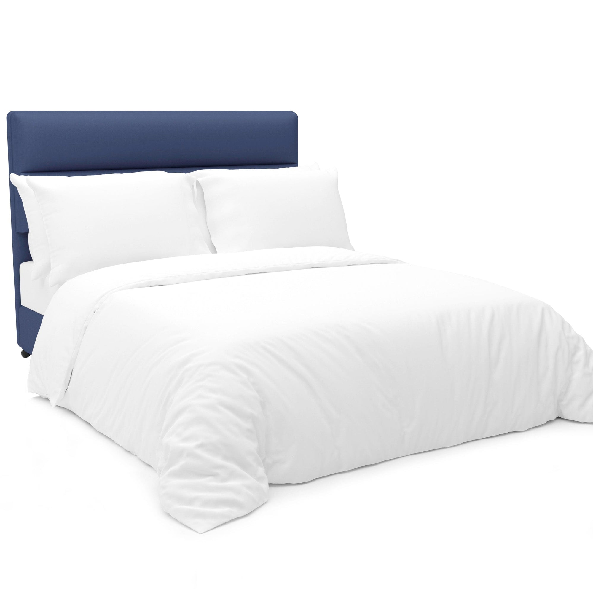 Essential Cotton Sateen White Bed Linen Value Set