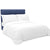 Essential Cotton Sateen White Bed Linen Value Set