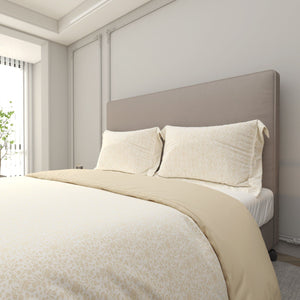 Printed Duvet Cover 3 Piece Set - Cotton