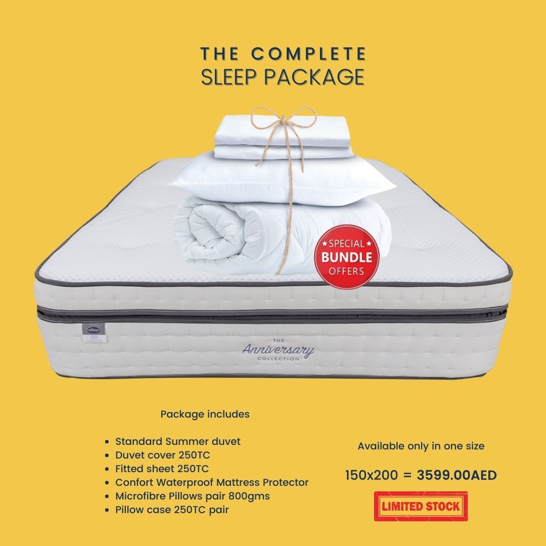 Anniversary Mirapocket + FREE Complete Bedding Set - mattress