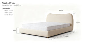Atlas Bed Frame - 