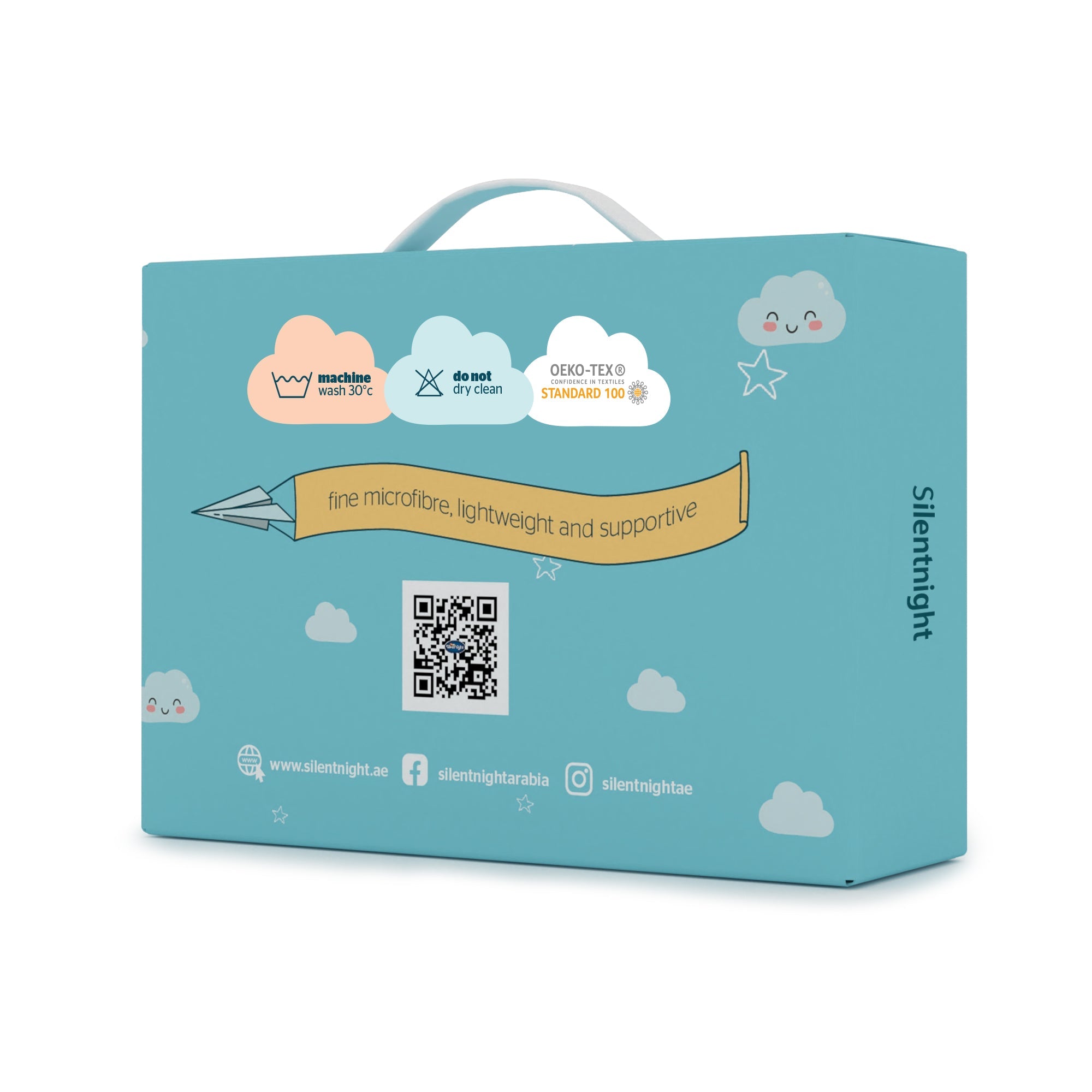 Baby Anti - Allergy Micro Fibre Pillow - Pillow