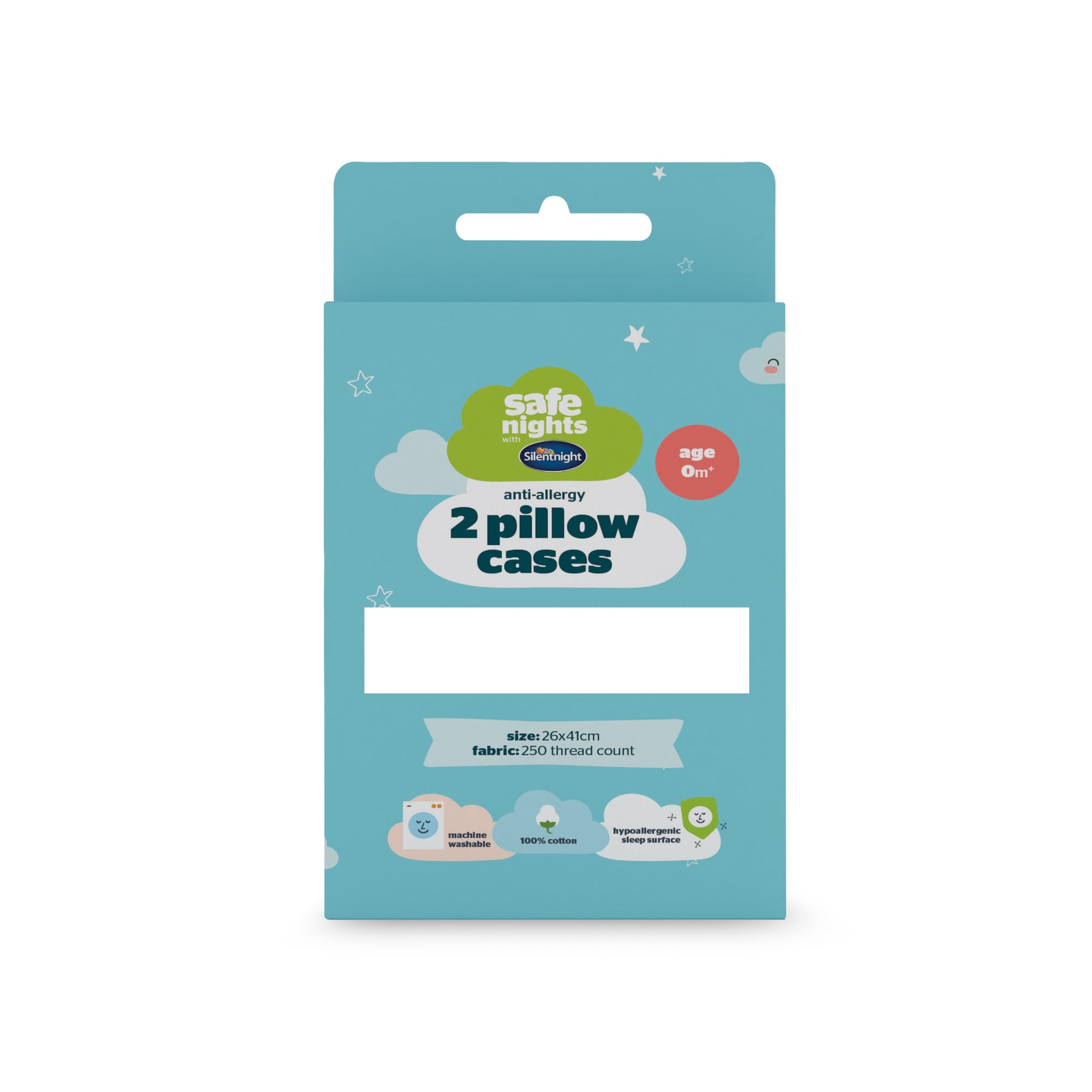 Baby Anti - Allergy Pillow Case (2pcs/pack) - Linens