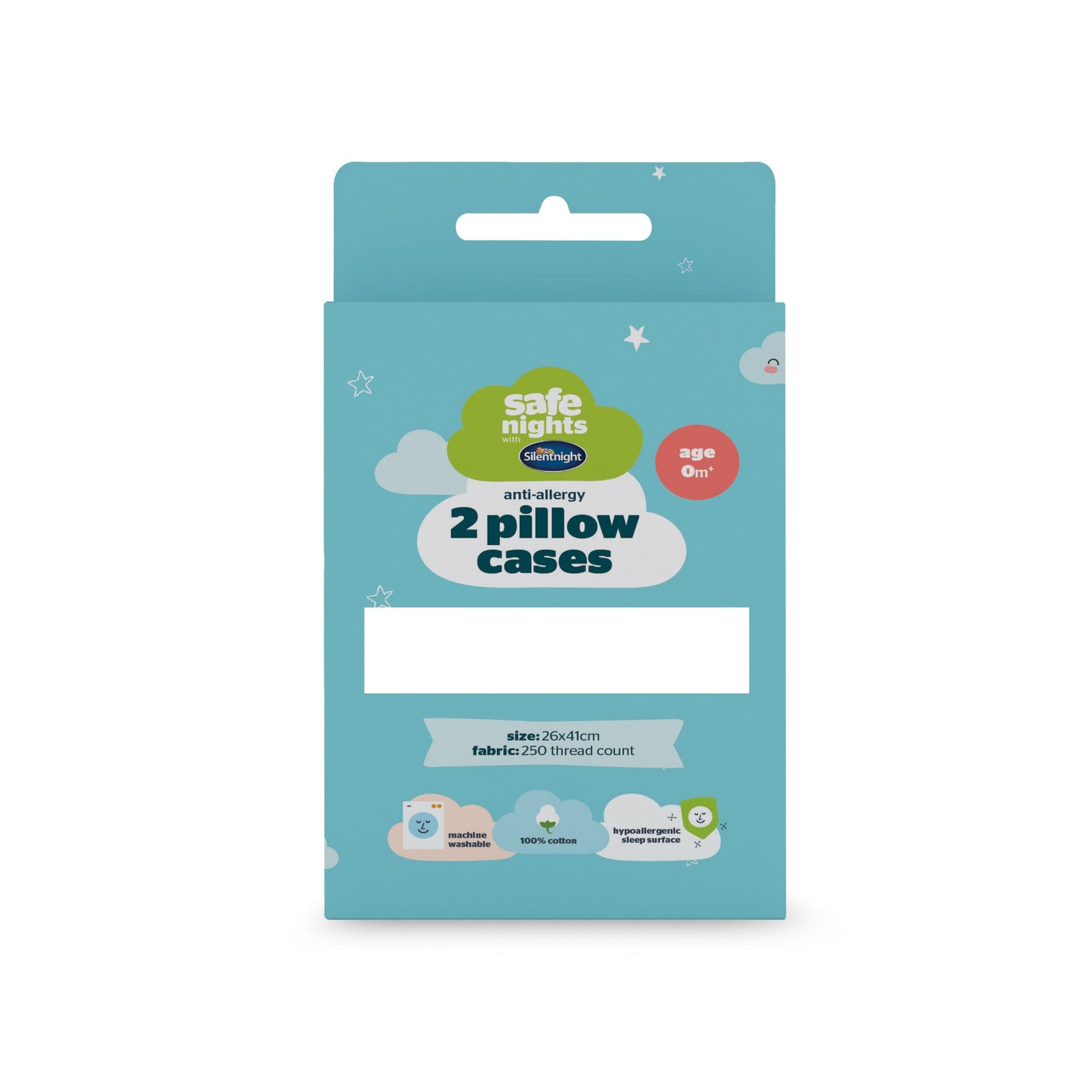 Baby Anti - Allergy Pillow Case (2pcs/pack) - Linens