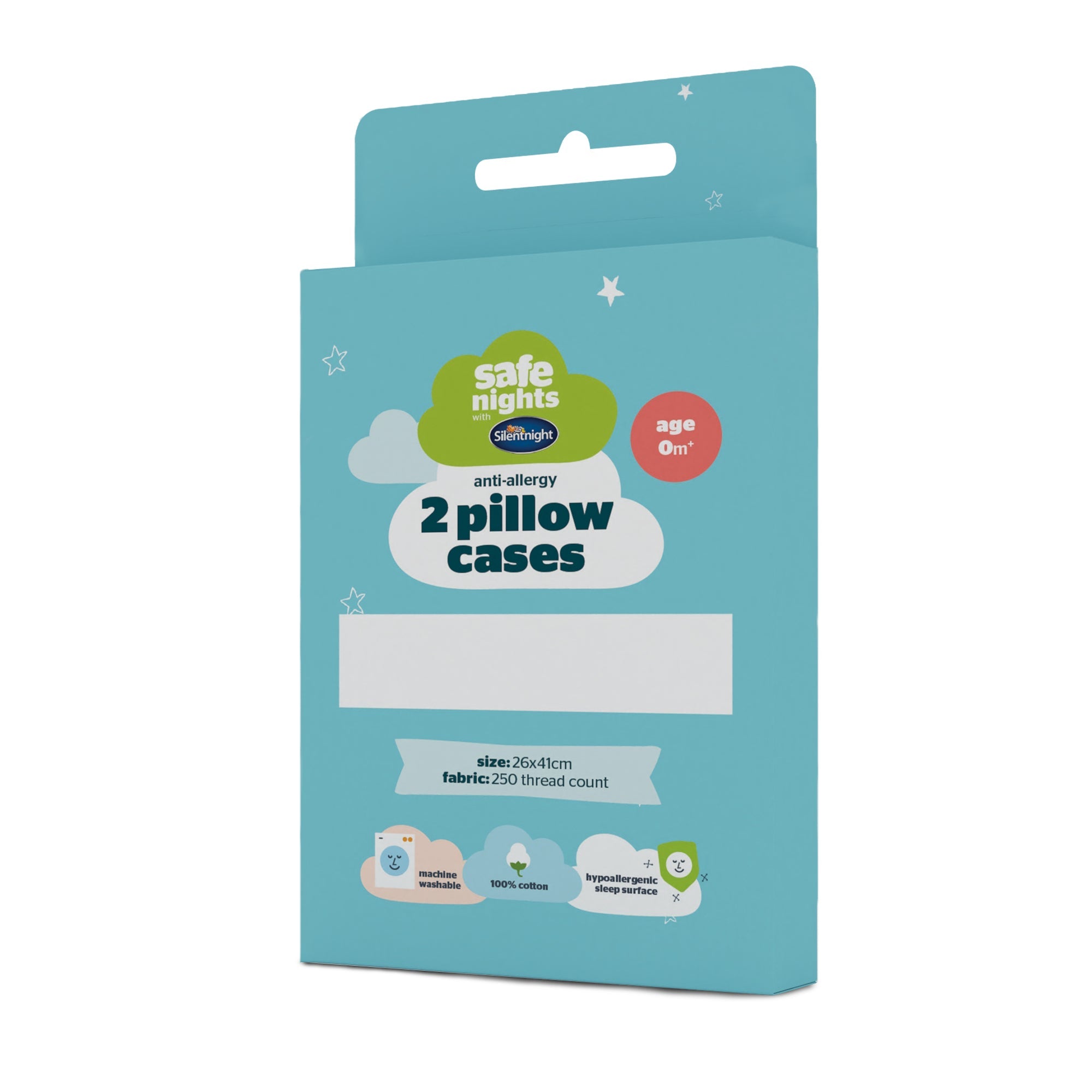 Baby Anti - Allergy Pillow Case (2pcs/pack) - Linens