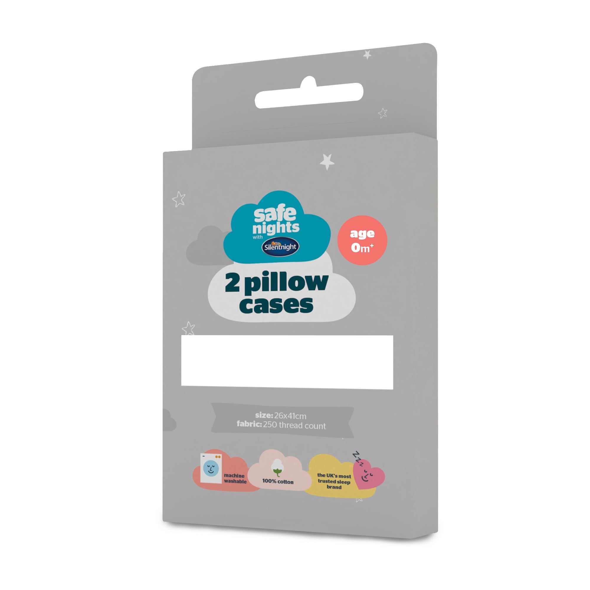 Baby Pillow Case 2pc/Pack (250TC) - Linens