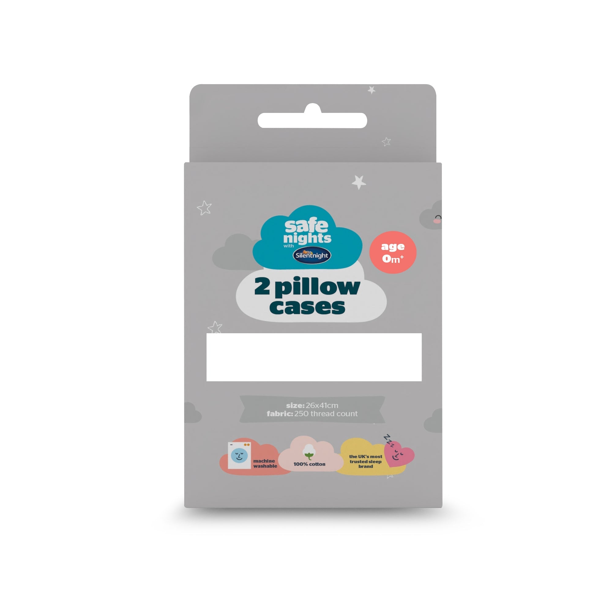 Baby Pillow Case 2pc/Pack (250TC) - Linens