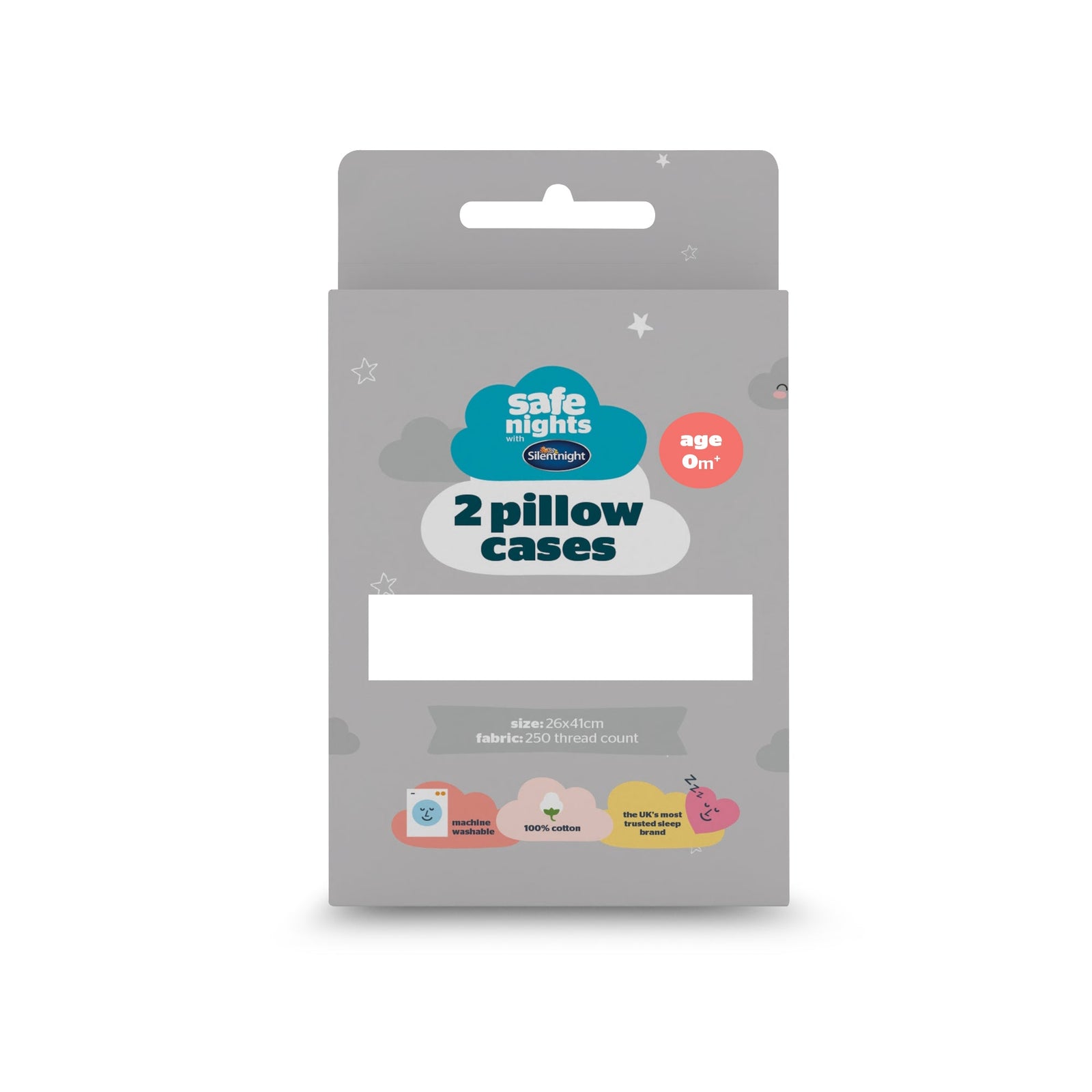 Baby Pillow Case 2pc/Pack (250TC) - Linens