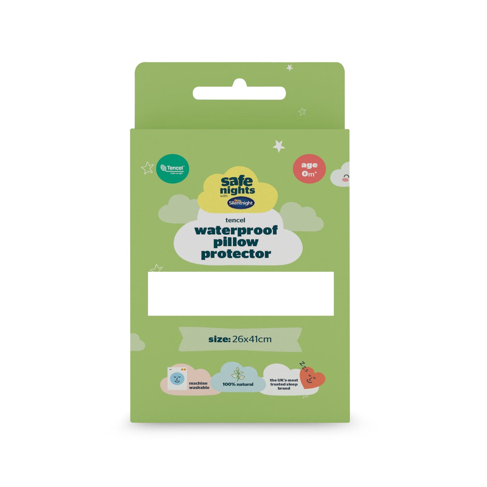 Baby Tencel Waterproof Pillow Protector 1pc - Pillow