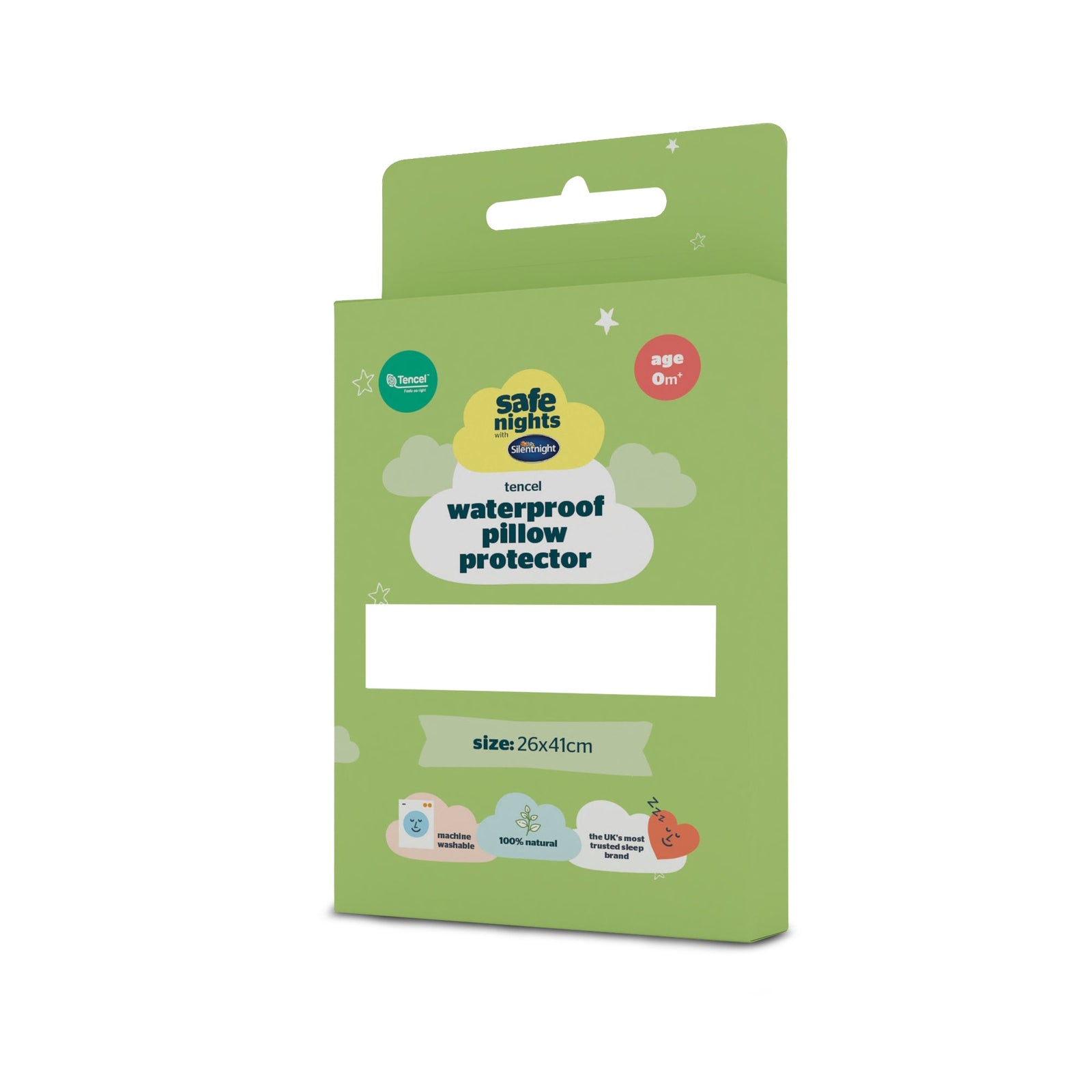 Baby Tencel Waterproof Pillow Protector 1pc - Pillow