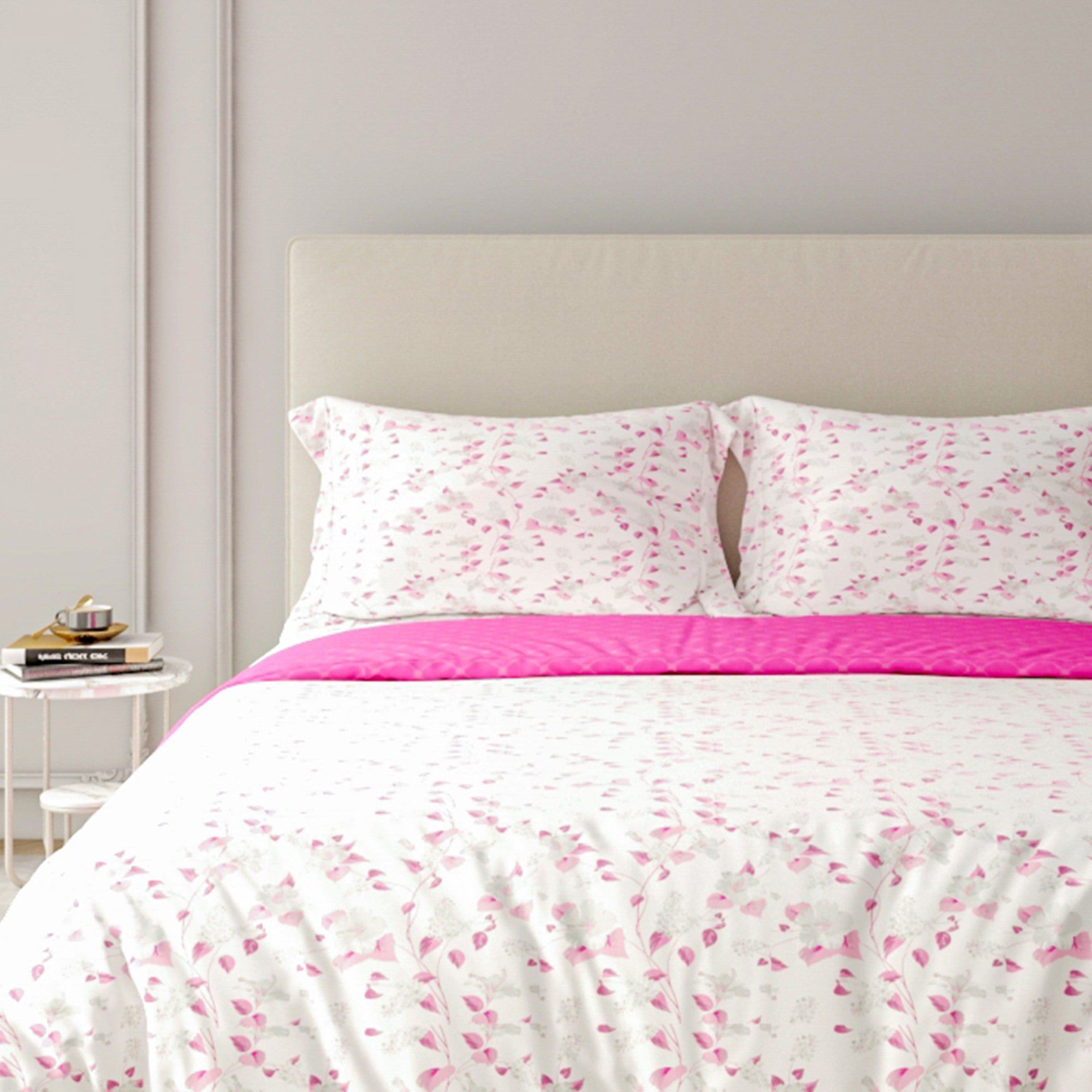 Printed Duvet Cover 3 Piece Set - Cotton