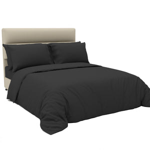 Essential Cotton Sateen Coloured Bed Linen Value Set - Linens