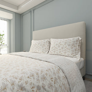 Printed Duvet Cover 3 Piece Set - Cotton