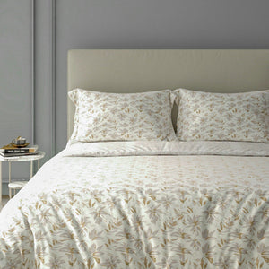 Printed Duvet Cover 3 Piece Set - Cotton