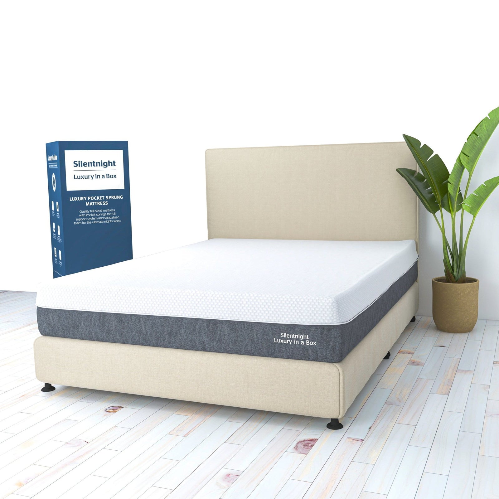 Luxury in a Box - Premium Rolled Mattress - mattress