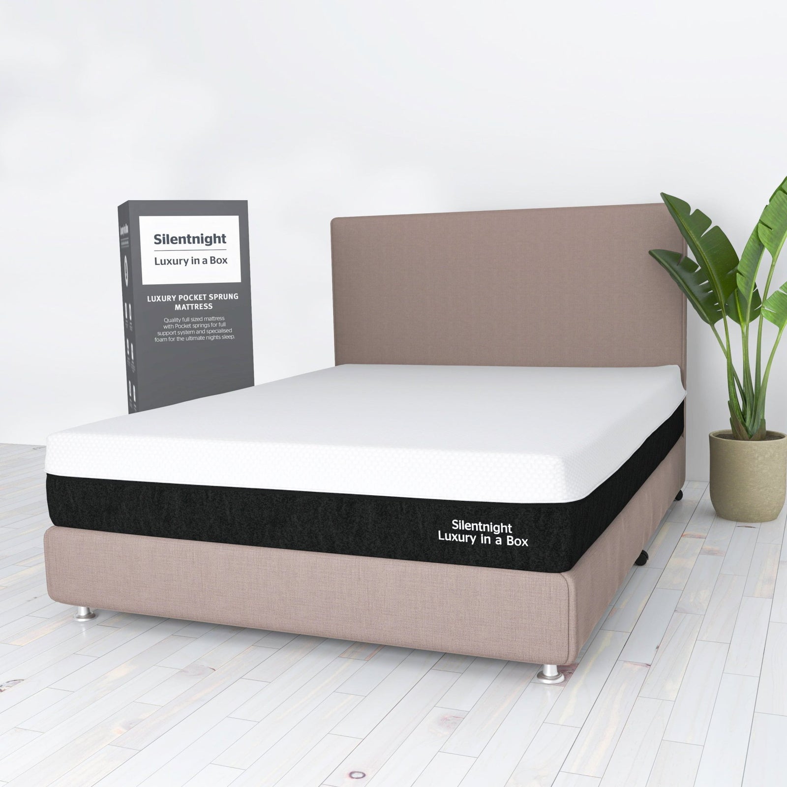 Luxury in a Box - Standard Rolled Mattress - mattress