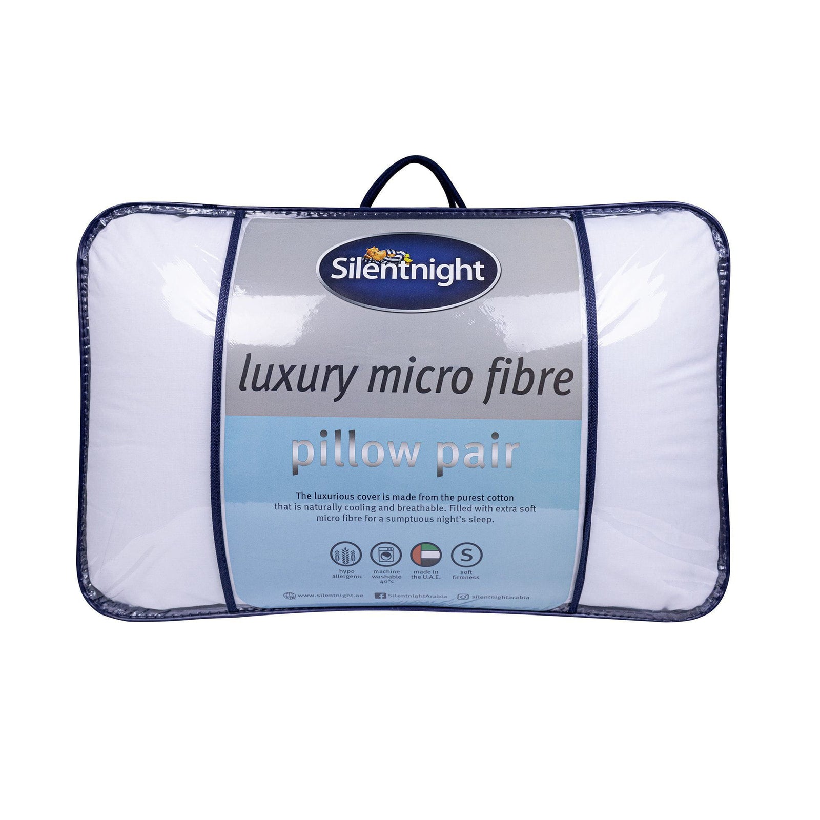 Luxury Micro Fibre Pillow Pair - Pillow