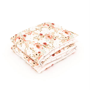 Printed Duvet Cover 3 Piece Set - Cotton