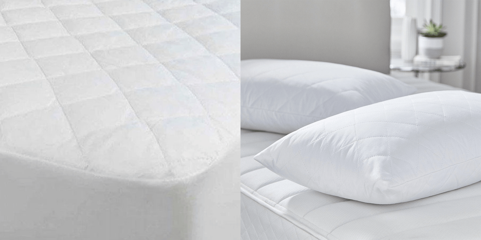 Mattress Protector & Pillow Protector Set - 