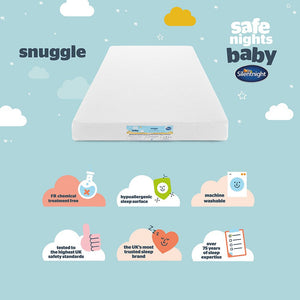Safe Nights Snuggle Breathable Mattress - mattress