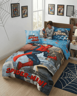 Spiderman 5 - piece Comforter Set - Comforter