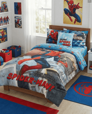 Spiderman 5 - piece Comforter Set - Comforter
