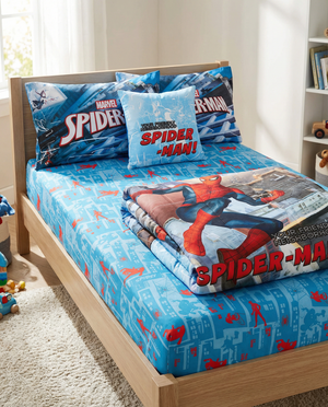 Spiderman 5 - piece Comforter Set - Comforter