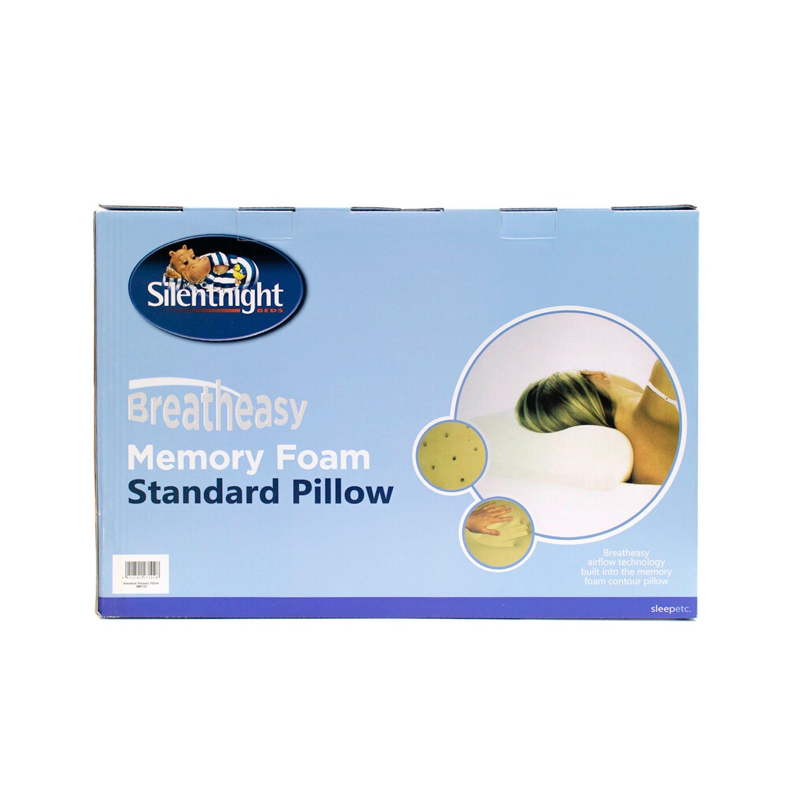 Standard Breatheasy Memory Foam Pillow - Pillow