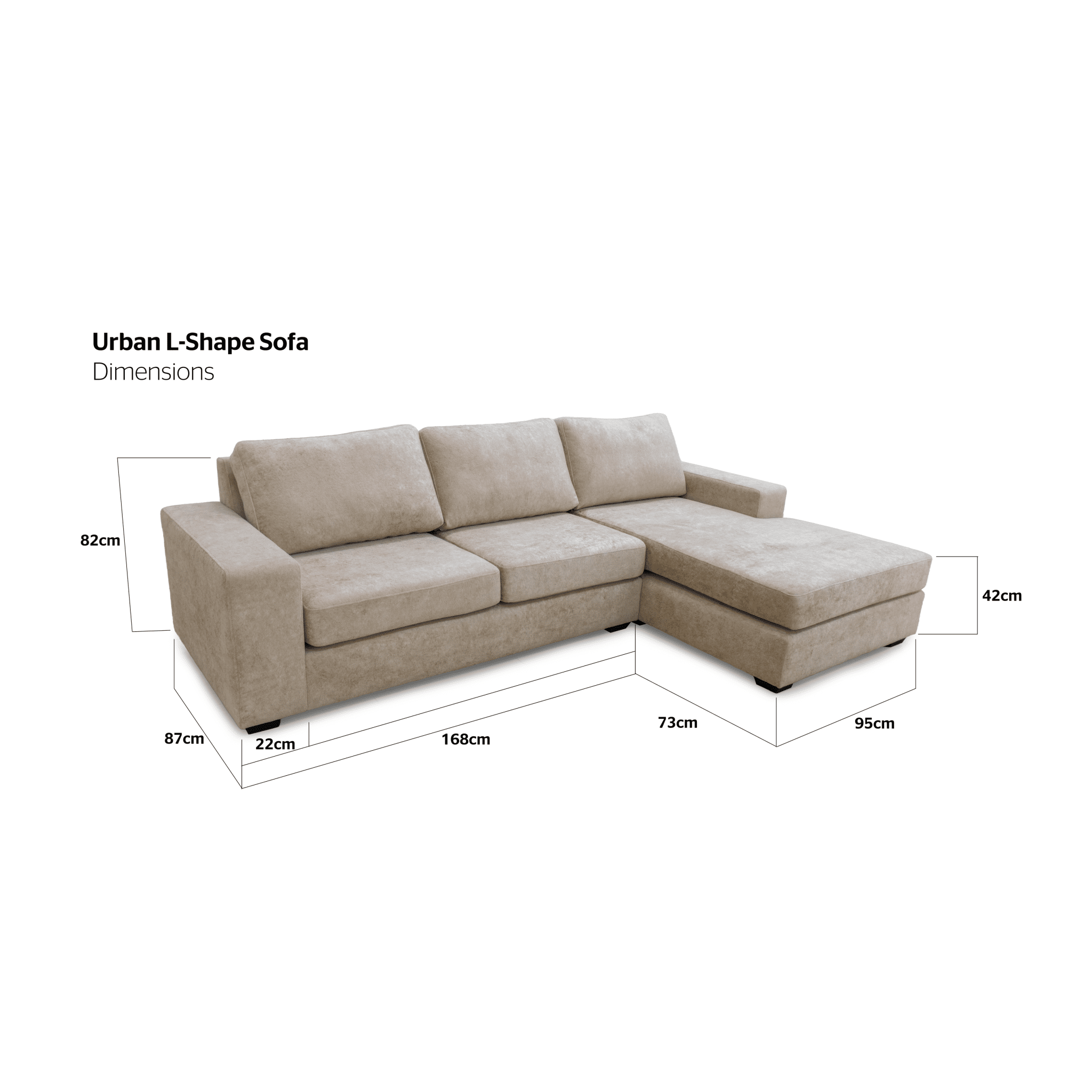 Urban L - Shape Sofa - 
