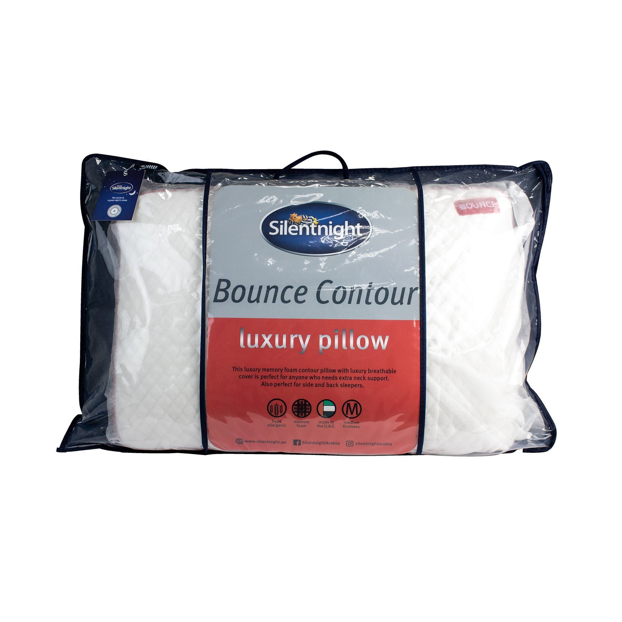 Contour Bounce Memory Foam Pillow