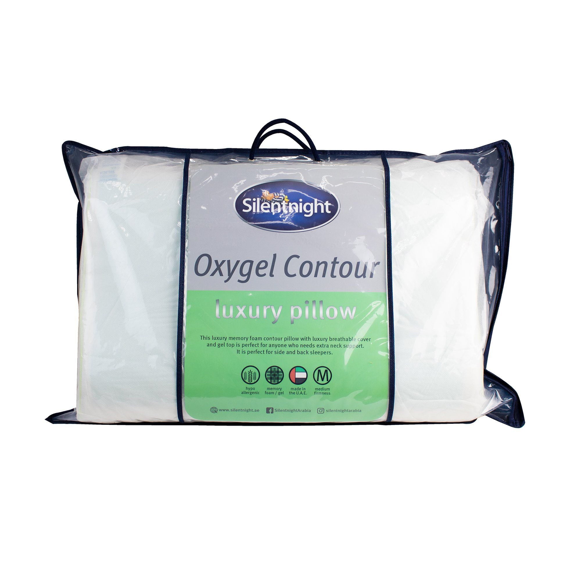 Oxygel Contour Memory Foam Pillow
