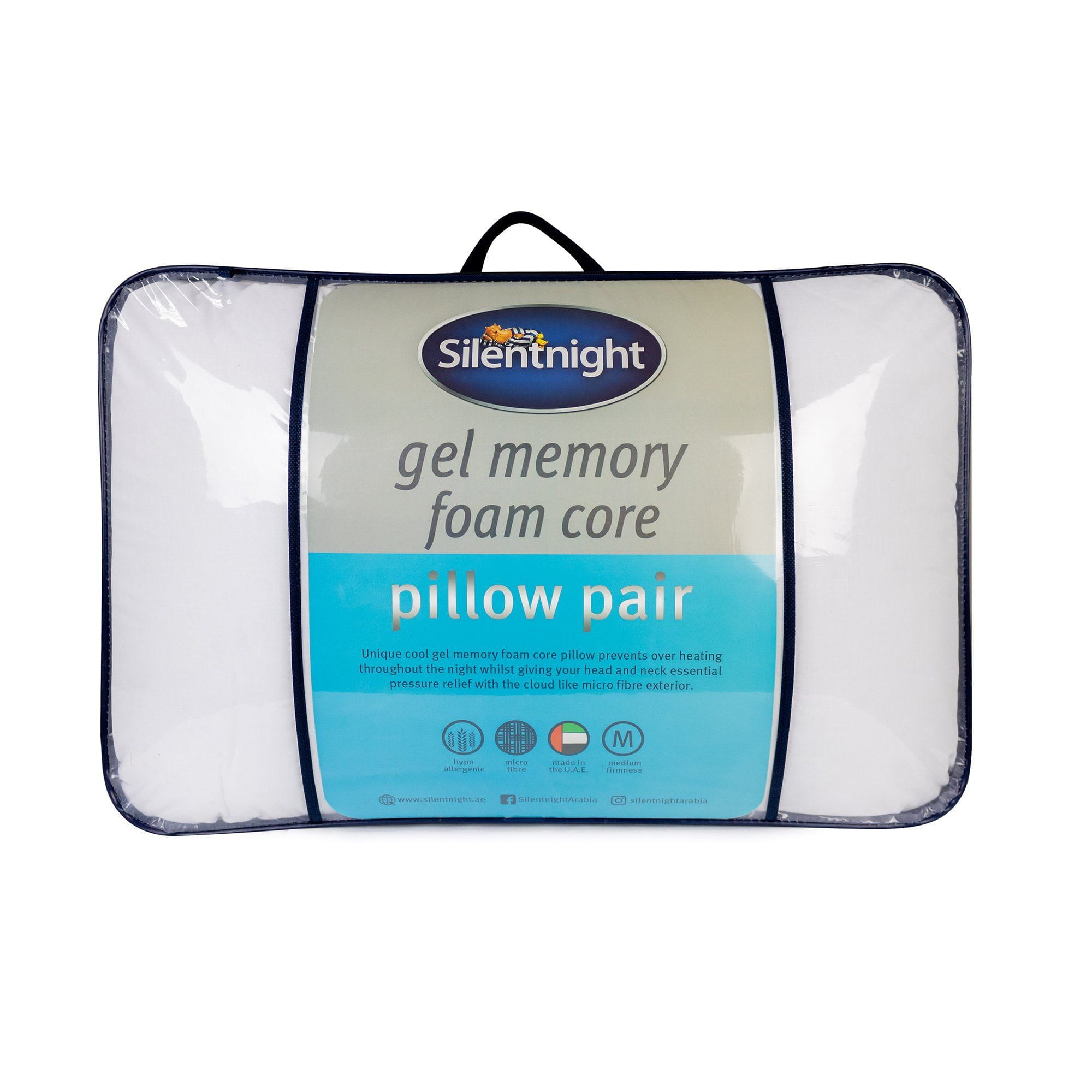 Gel Memory Foam Core Pillow