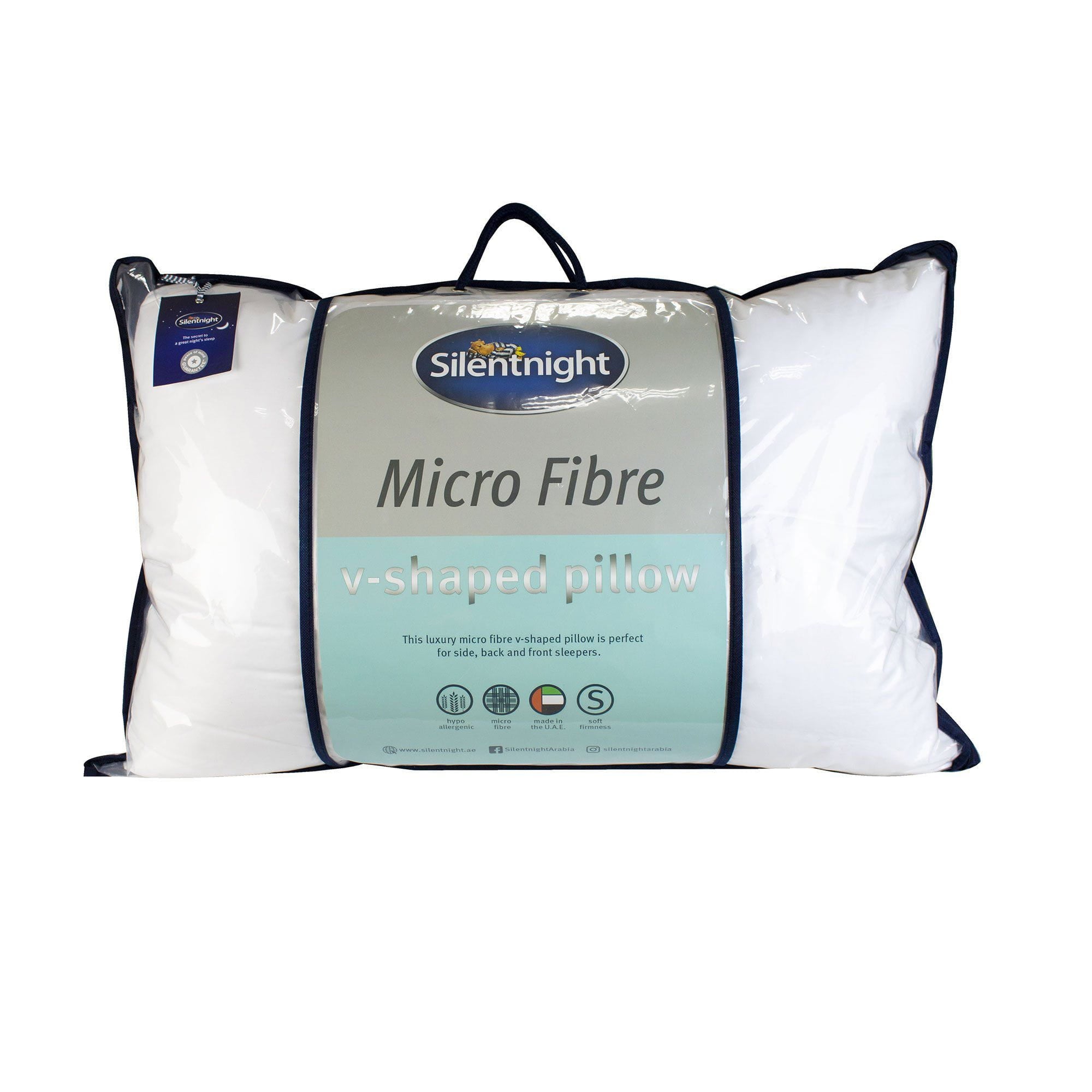 Micro Fibre V-Shaped Support Neck Pillow