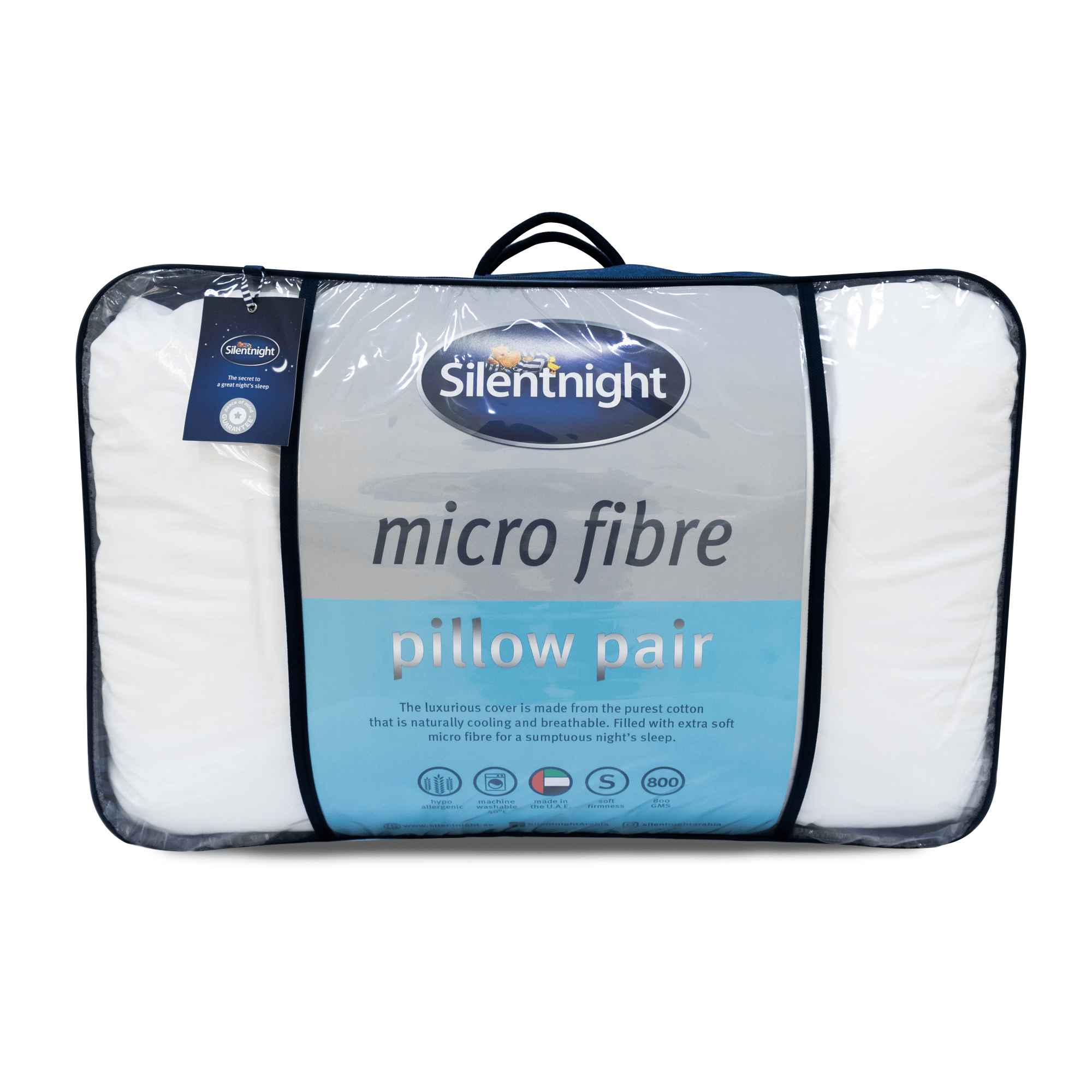 Micro Fibre Pillow Pair