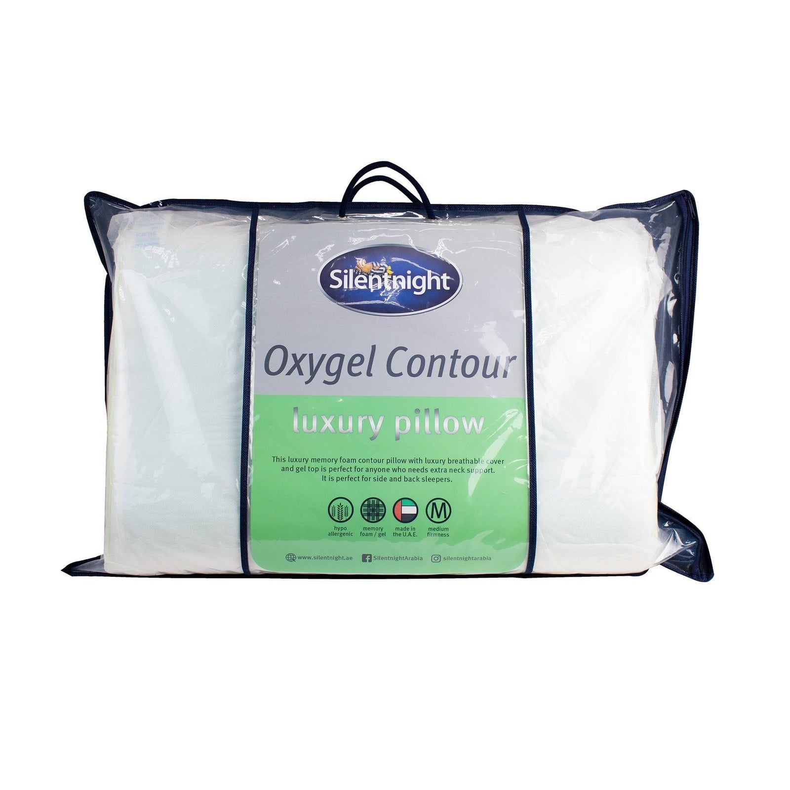 Oxygel Contour Memory Foam Pillow - Pillow